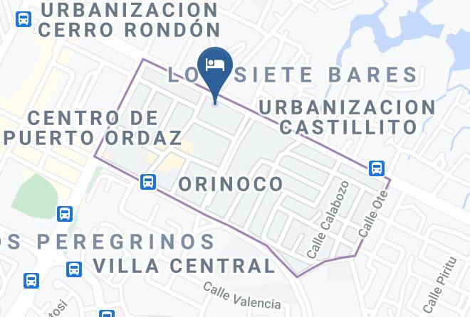 Caroni - Hotel Embajador Maps