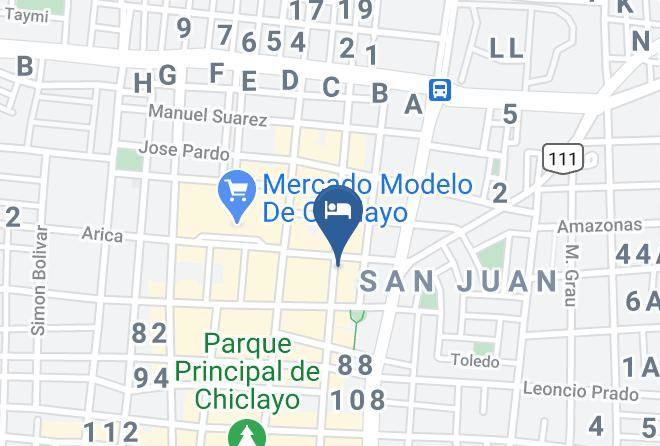 Chiclayo - Hotel Embajador Maps