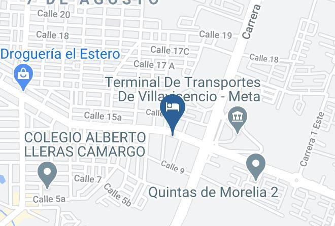 Villavicencio - Hotel Embajador Del Llano Maps