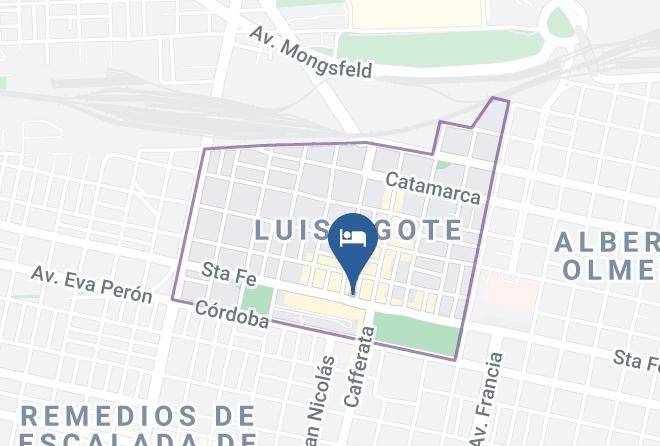 Rosario - Hotel Embajador Maps