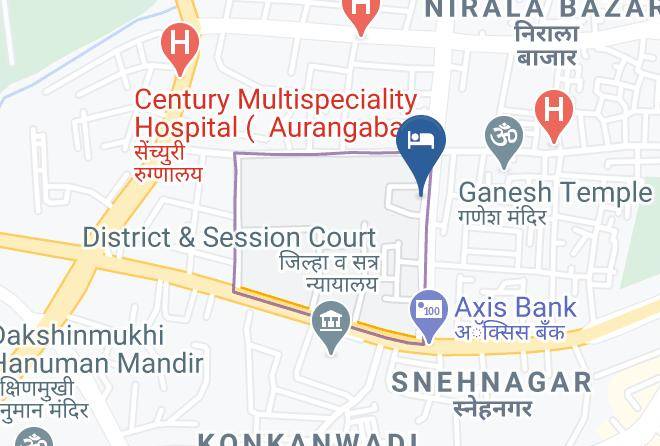 Aurangabad - Hotel Embassy Maps