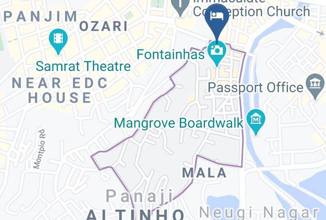 Panaji - Hotel Embassy Maps