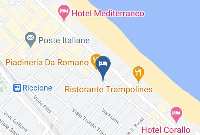 Rimini - Hotel Embassy Maps