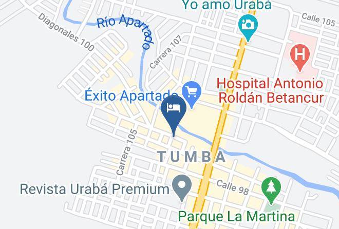Apartado - Hotel Embera Maps