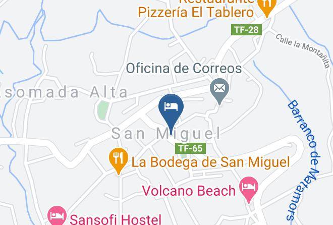 Santa Cruz De Tenerife - Hotel Emblematico 4 Esquinas Maps