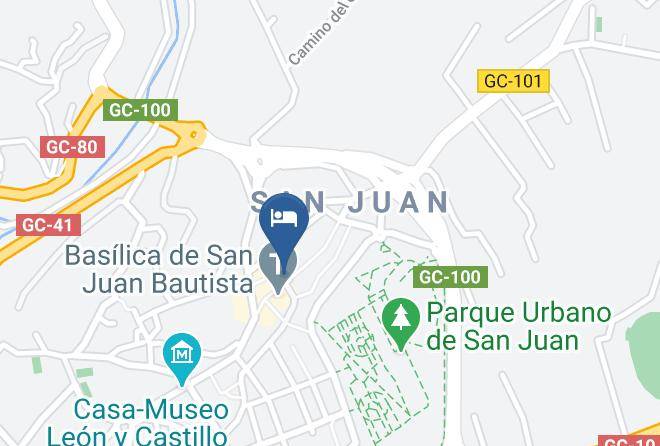 Las Palmas - Hotel Emblematico S Xvi Maps
