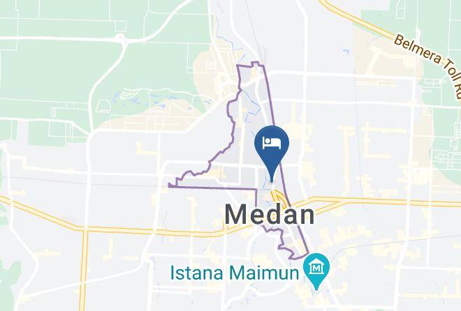 Kota Medan - Hotel Emerald Garden Maps