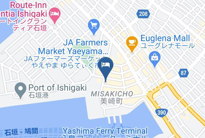 Ishigaki City - Hotel Emerald Isle Ishigaki Maps