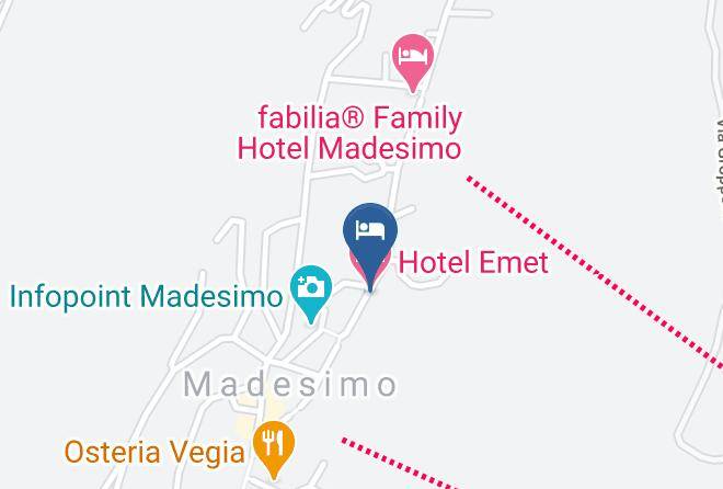 Sondrio - Hotel Emet Maps