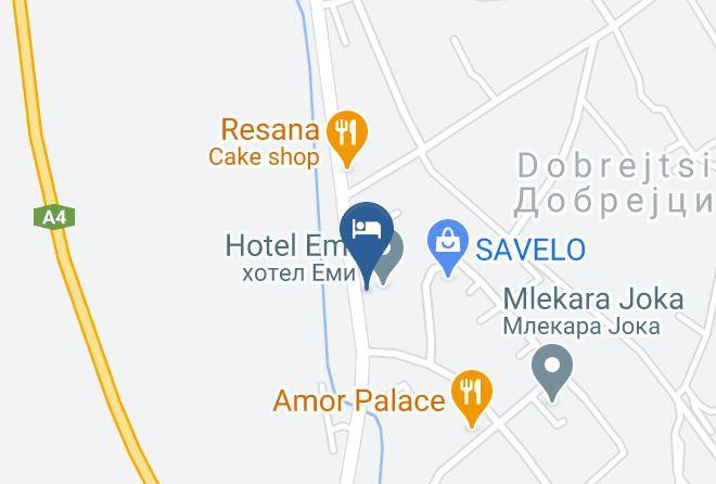 Strumica - Hotel Emi Maps