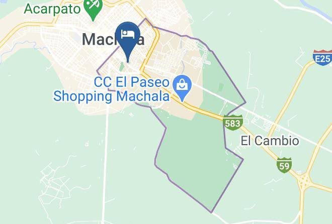 Machala - Hotel Emichal Maps
