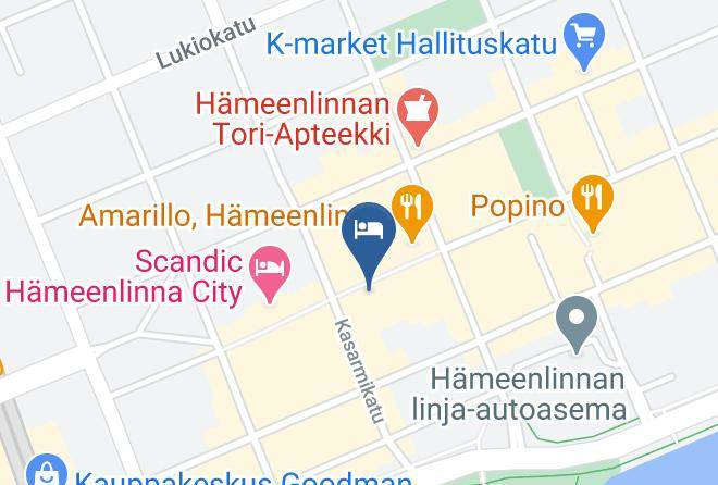 Hameenlinna - Hotel Emilia Maps