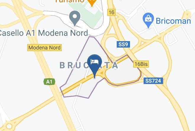 Modena - Hotel Emilia Maps