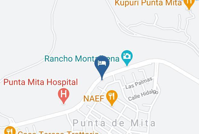 Bahia De Banderas - Hotel Emilio's Maps