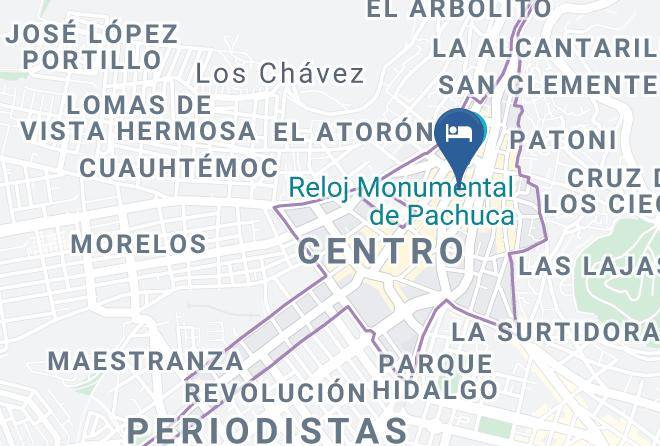 Pachuca De Soto - Hotel Emily Maps