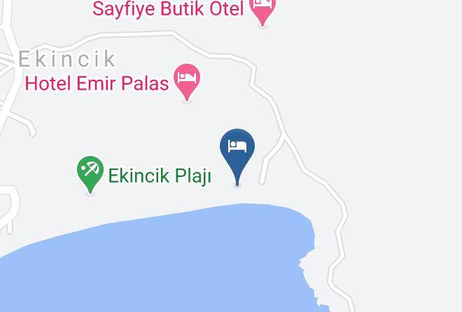 Mugla - Eden Bungalows And Beach Maps