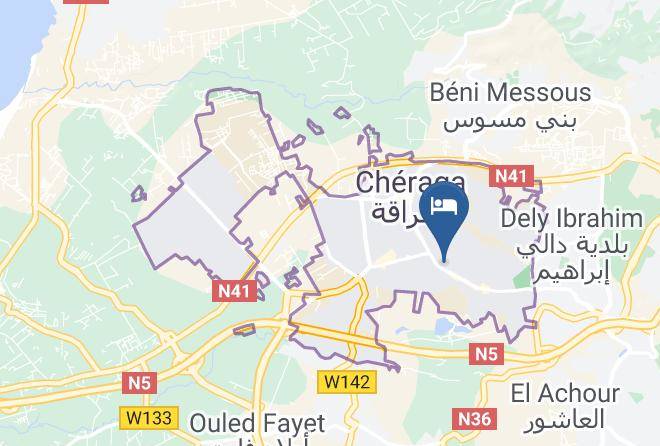 Algeria - Hotel Emir Maps