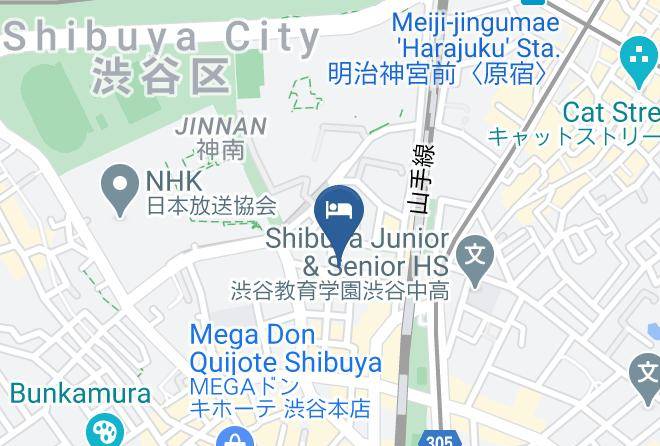 Shibuya Ward - The OneFive Tokyo Shibuya Maps