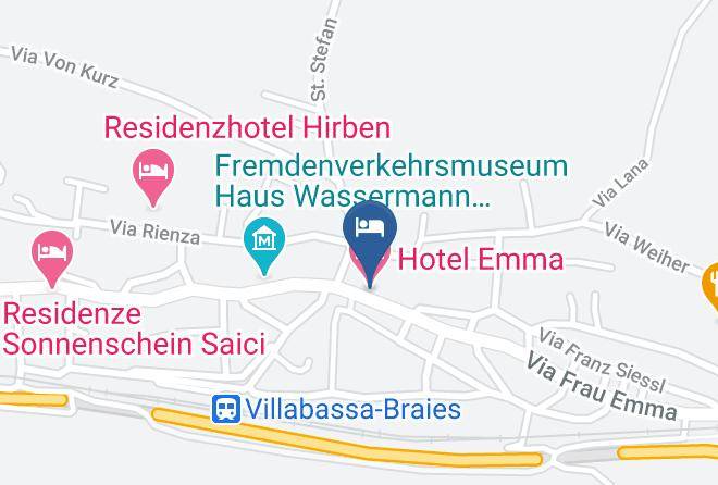 Bolzano - Hotel Emma Maps