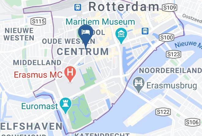 Rotterdam - Hotel Emma Rotterdam Center Maps