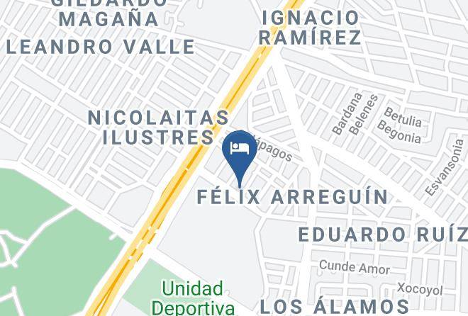 Morelia - Hotel Emmanuel Maps