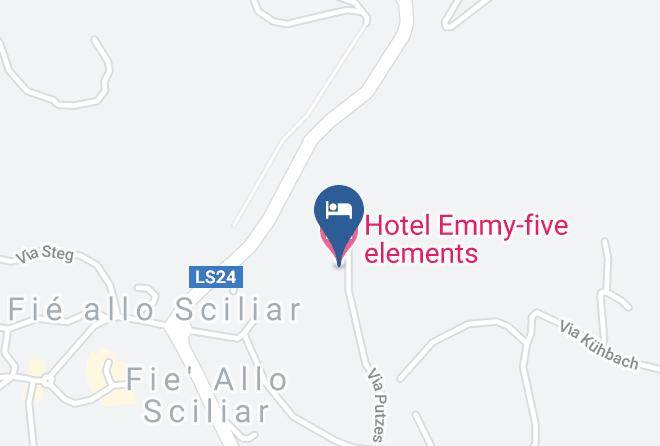Bolzano - Hotel Emmy Five Elements Maps