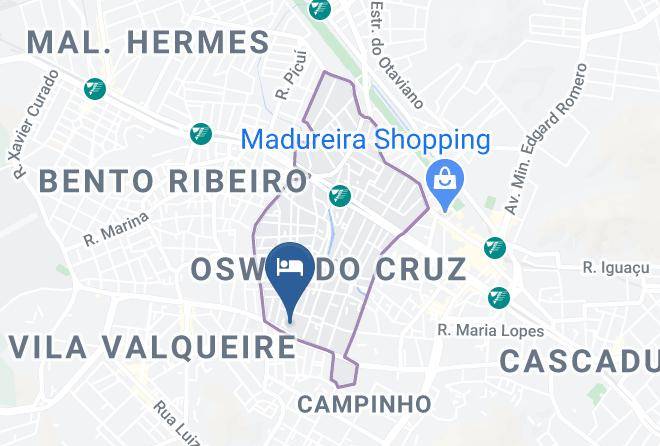 Hotel Emocoes Map - Rio De Janeiro - Rio De Janeiro Guadalupe