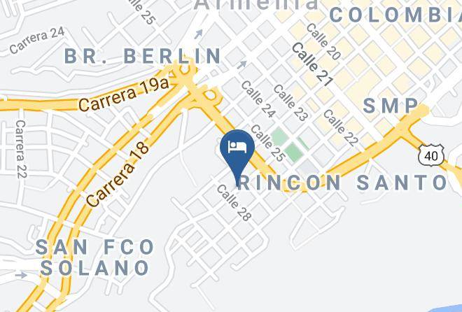 Hotel Emperatriz Map