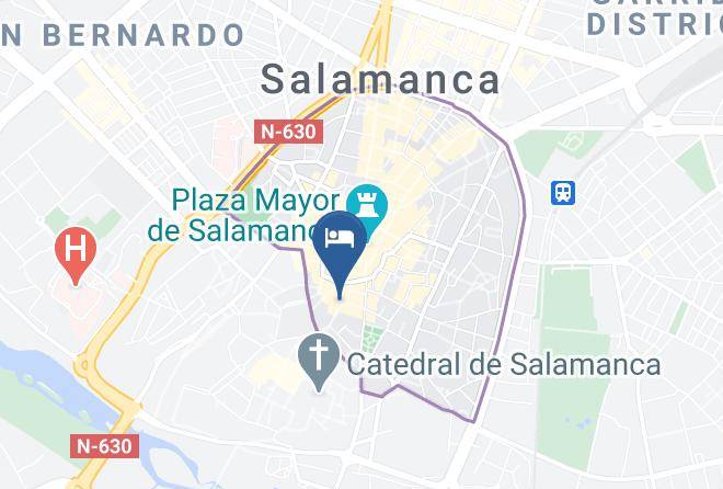 Salamanca - Hotel Emperatriz Ii Maps