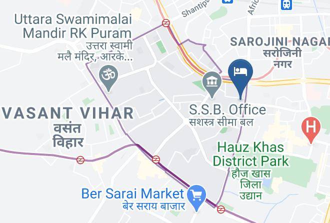 New Delhi - Hotel Empire Deluxe Maps