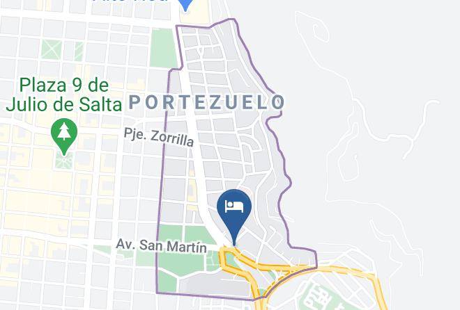 Salta - Hotel Empleados De Farmacia Maps