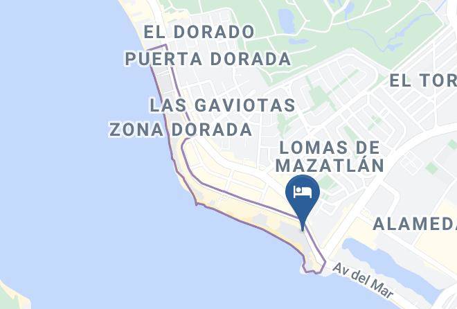 Mazatlan - Hotel Emporio Mazatlan Maps