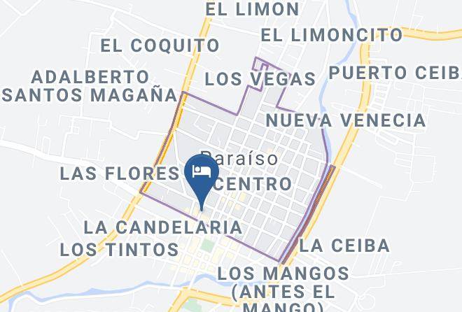 Paraiso - Hotel Empresarial Maps