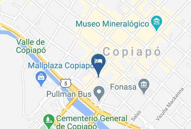 Copiapo Province - Hotel Empresas Turistas Extranjetos Copiapo Hotel Atacama Maps