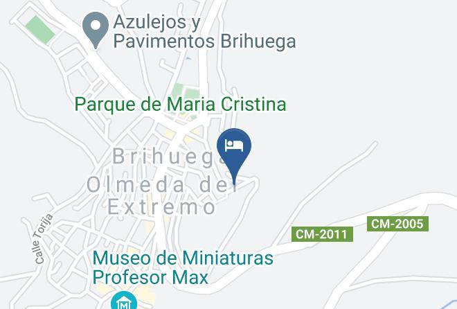 Guadalajara - Hotel En Brihuega Maps