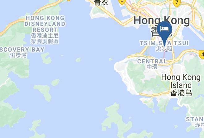 Hotel En Hong Kong Map