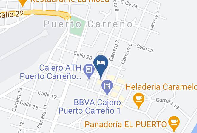Puerto Carreno - Hotel En Leticia Amazonas Maps