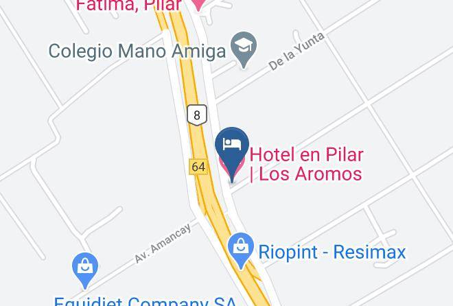 Pilar - Hotel En Pilar Los Aromos Maps