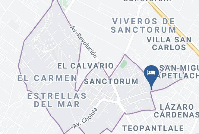 Cuautlancingo - Hotel En Sanctorum 2223629112 Maps