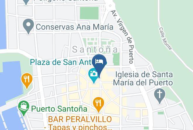 Santona - Hotel En Santona Alojamiento Buciero Maps