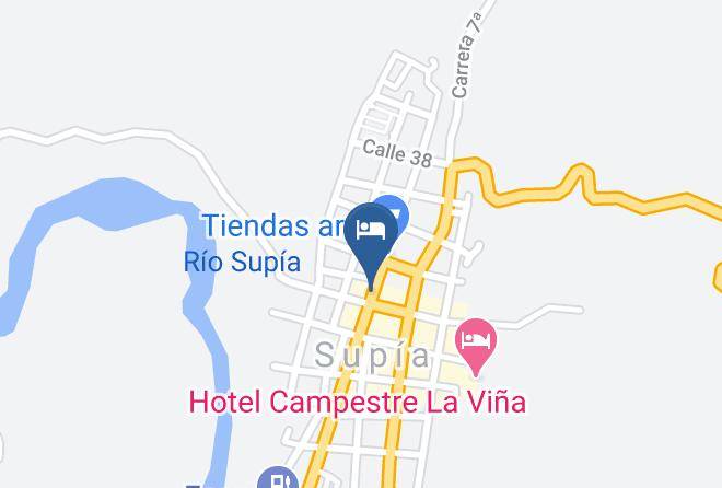 Supia - Hotel En Supia Caldas Plazazul Maps