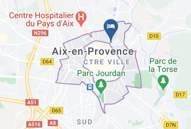 Bouches Du Rhone - Hotel En Ville Maps