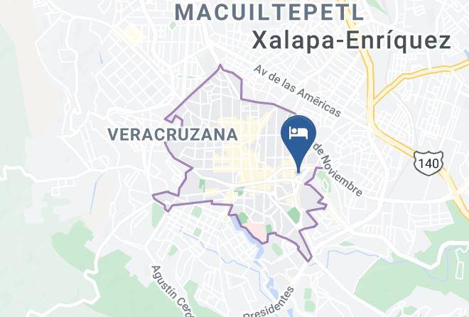 Xalapa - Hotel En Xalapa Posada De Las Flores Maps