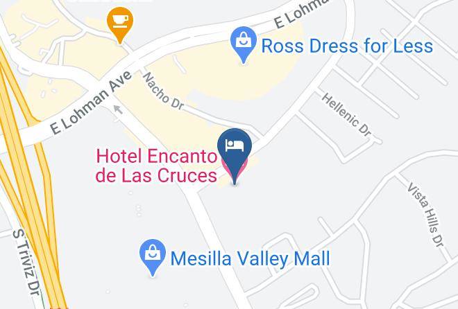 Dona Ana - Hotel Encanto De Las Cruces Maps