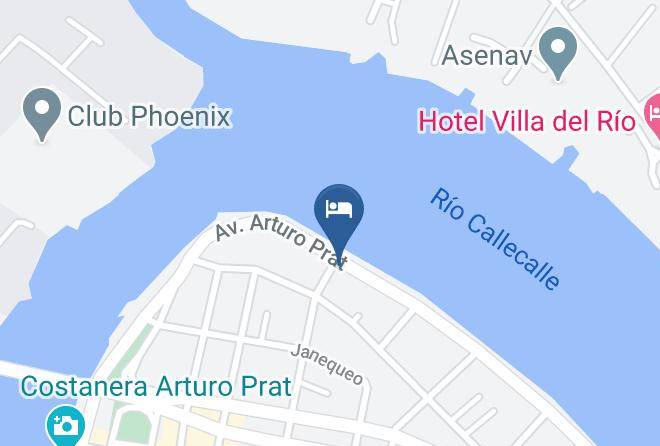 Valdivia Province - Hotel Encanto Del Rio Maps
