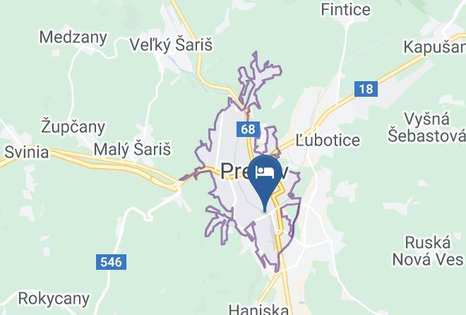 Presov - Hotel Enchante Maps