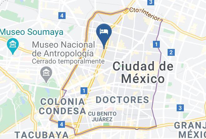 Cuauhtemoc - Hotel Encino Maps