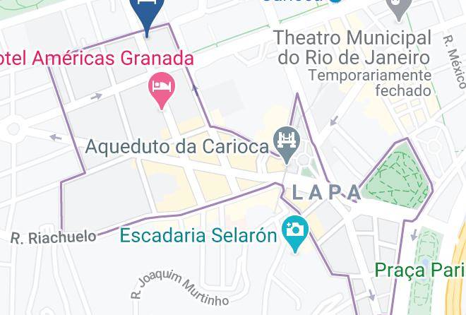 Rio De Janeiro Centro - Hotel Encontros Maps