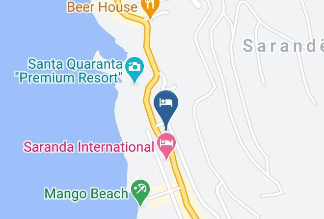 Saranda - Hotel Enea Maps
