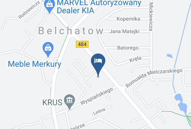 Belchatowski - Hotel Energetyk Belchatow Maps